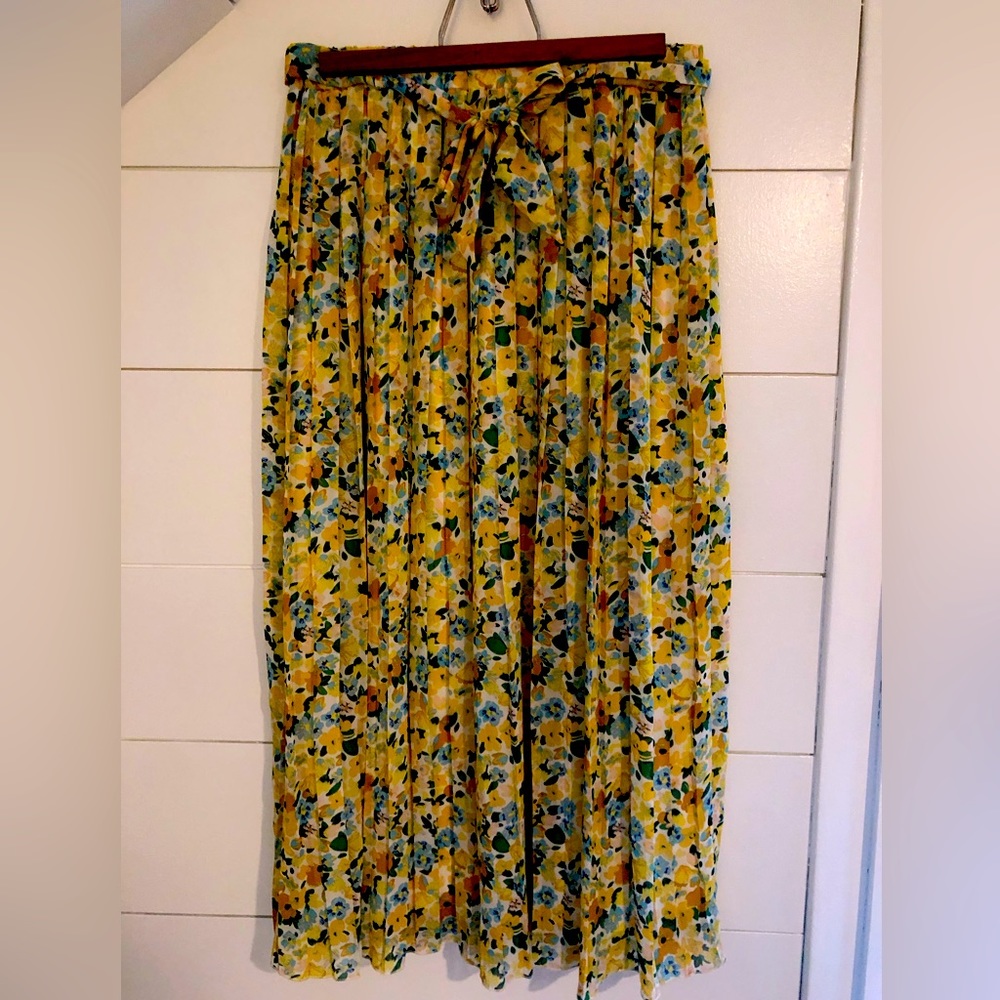 Joie brand skirt, long pleated and super flow-y
